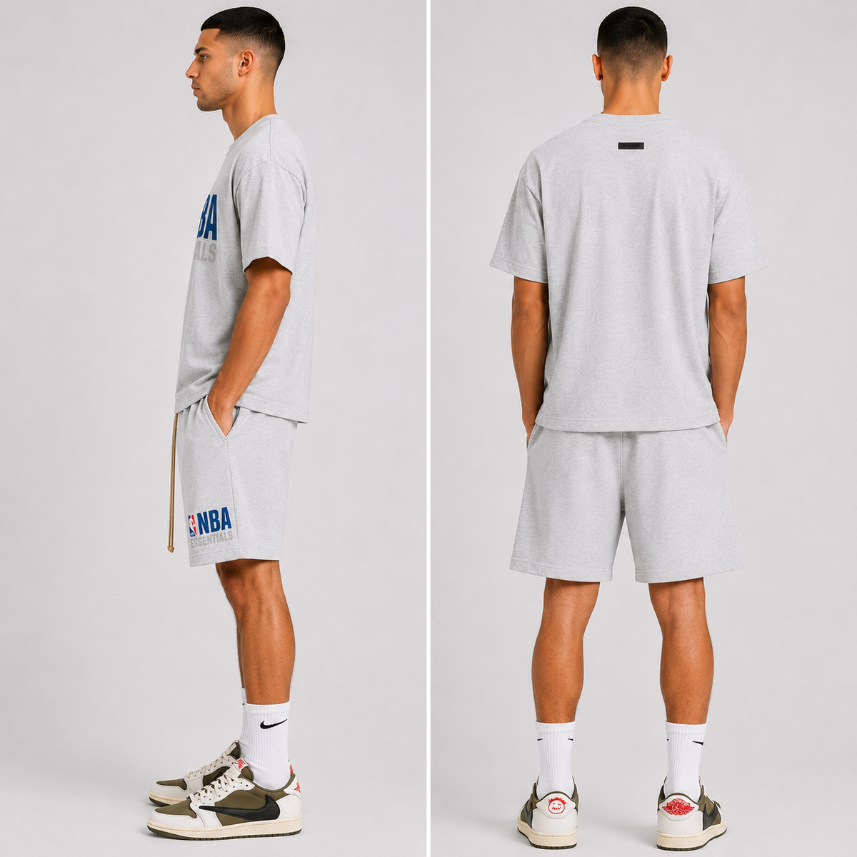NBA Light Heather Summer Set