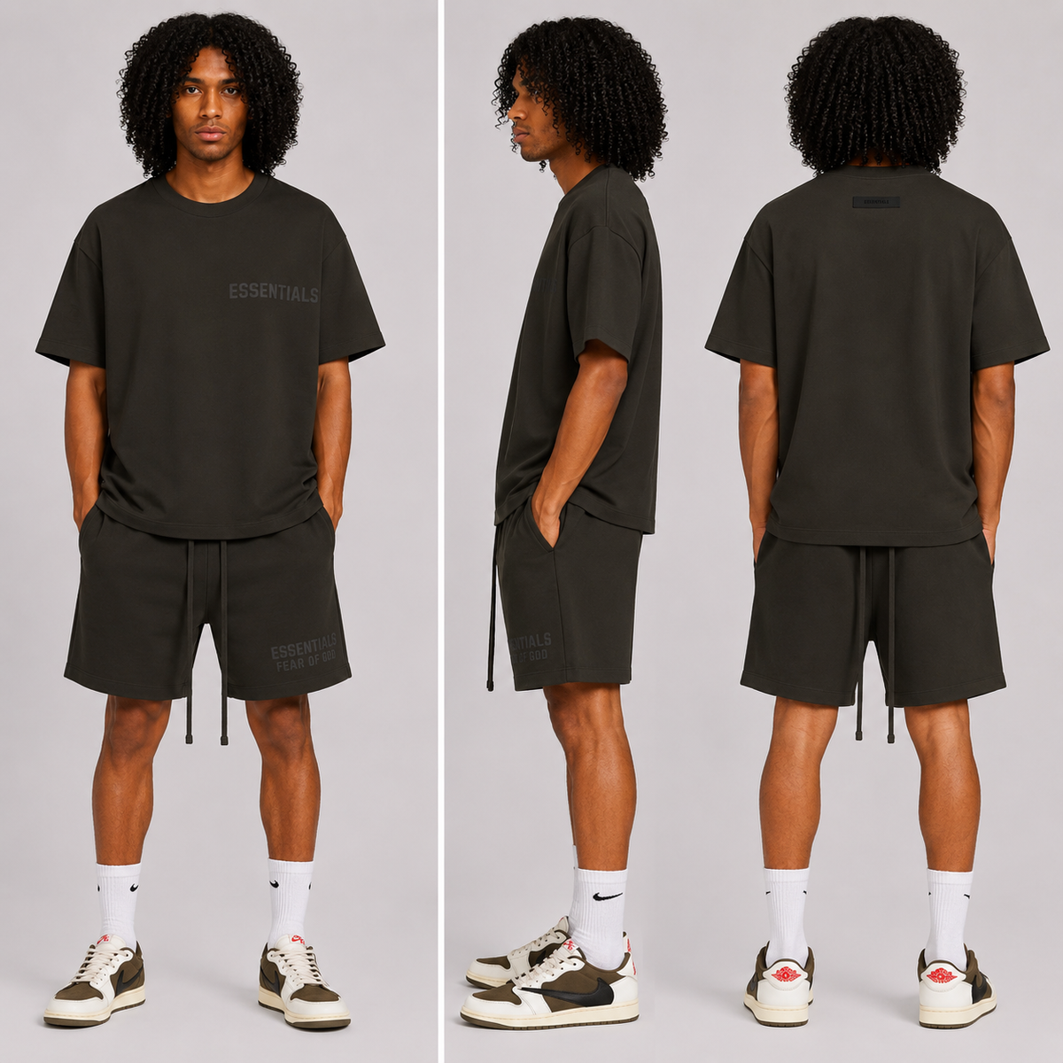 Off Black Summer Set