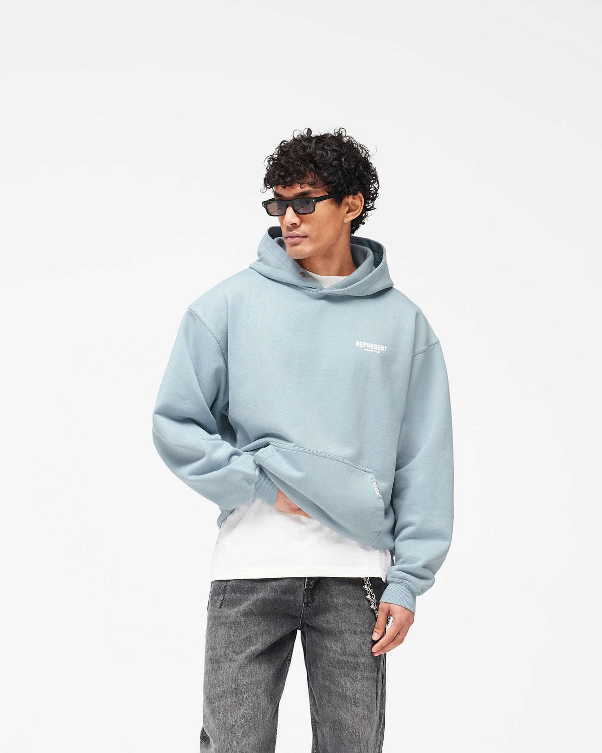 Owners Club Hoodie - Powder Blue
