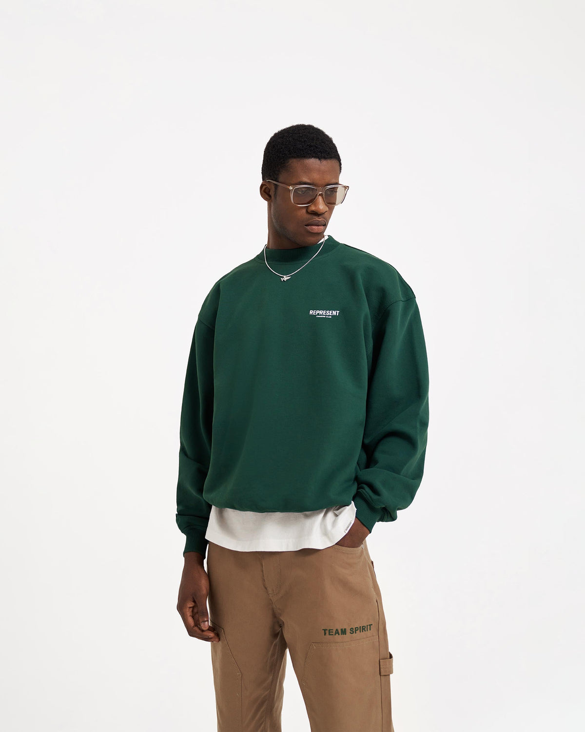 Owners Club Sweater - Racing Green